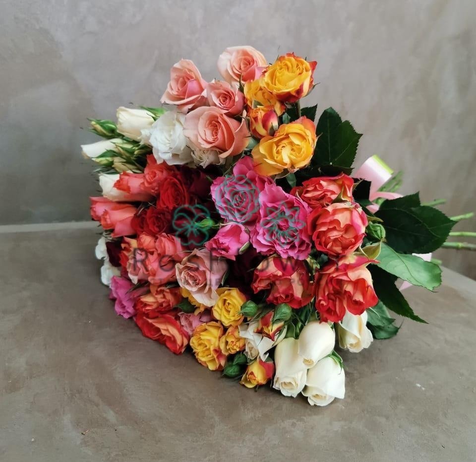 Букет цветов из: Розы в Шугарово