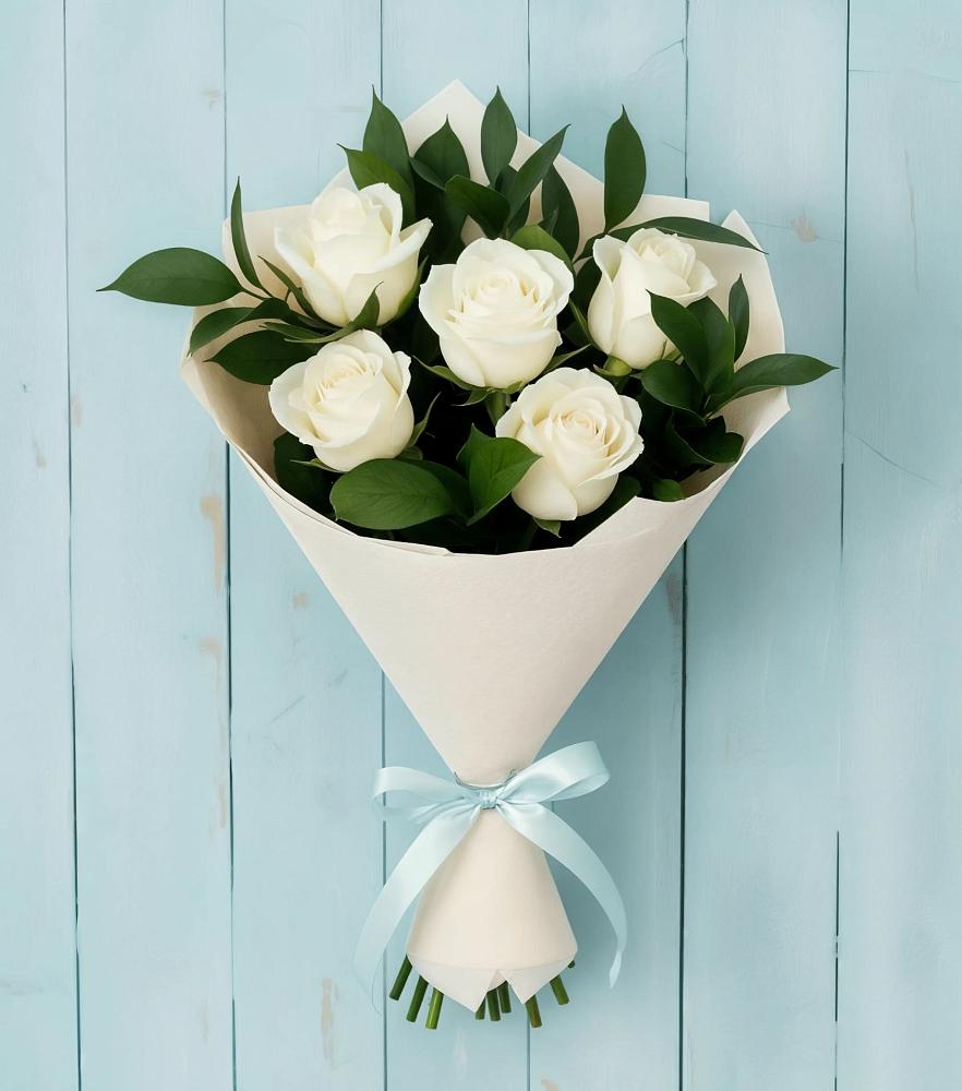 Букет цветов из: Розы в Шугарово