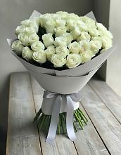 Букет 35 Белых роз в Шугарово