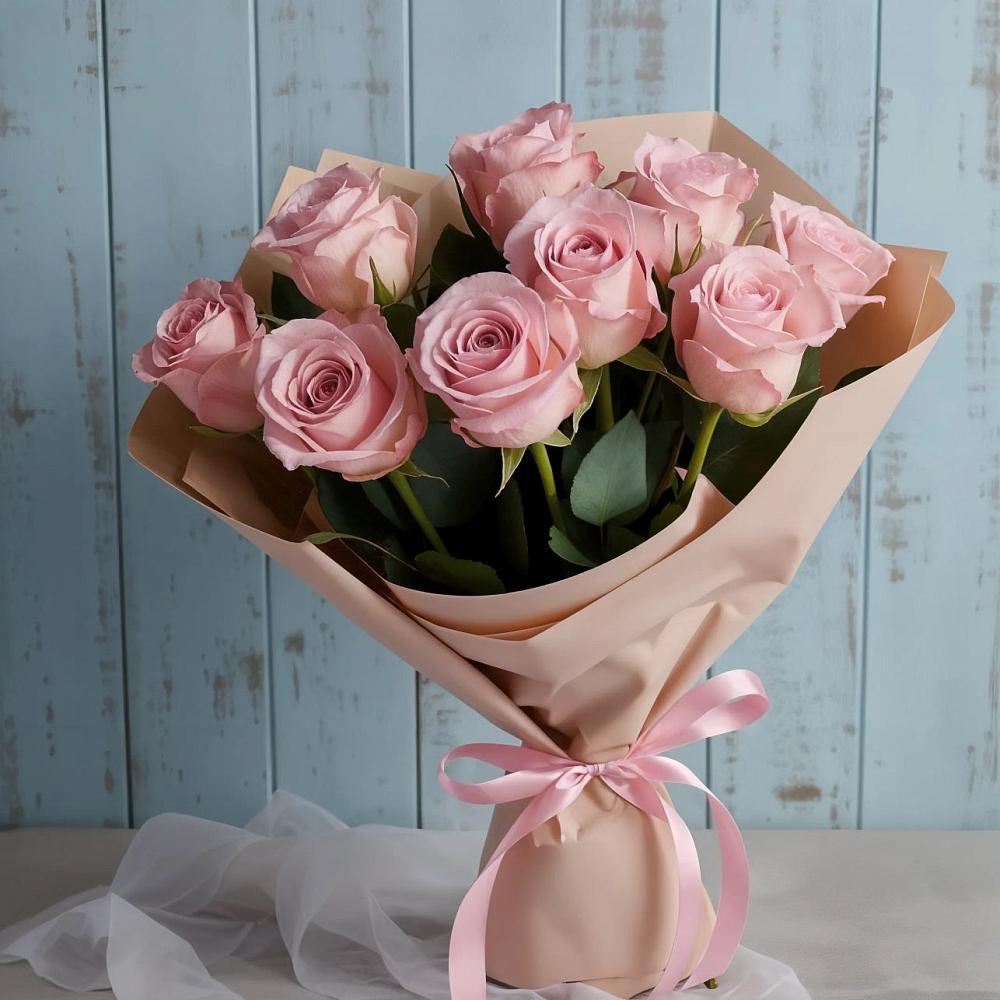 Букет цветов из: Розы в Шугарово