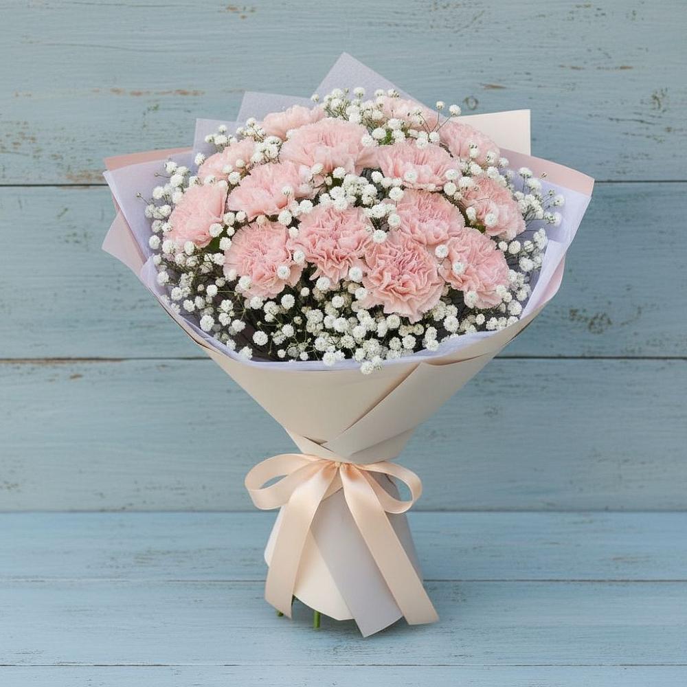 Букет цветов из: Гвоздики в Шугарово