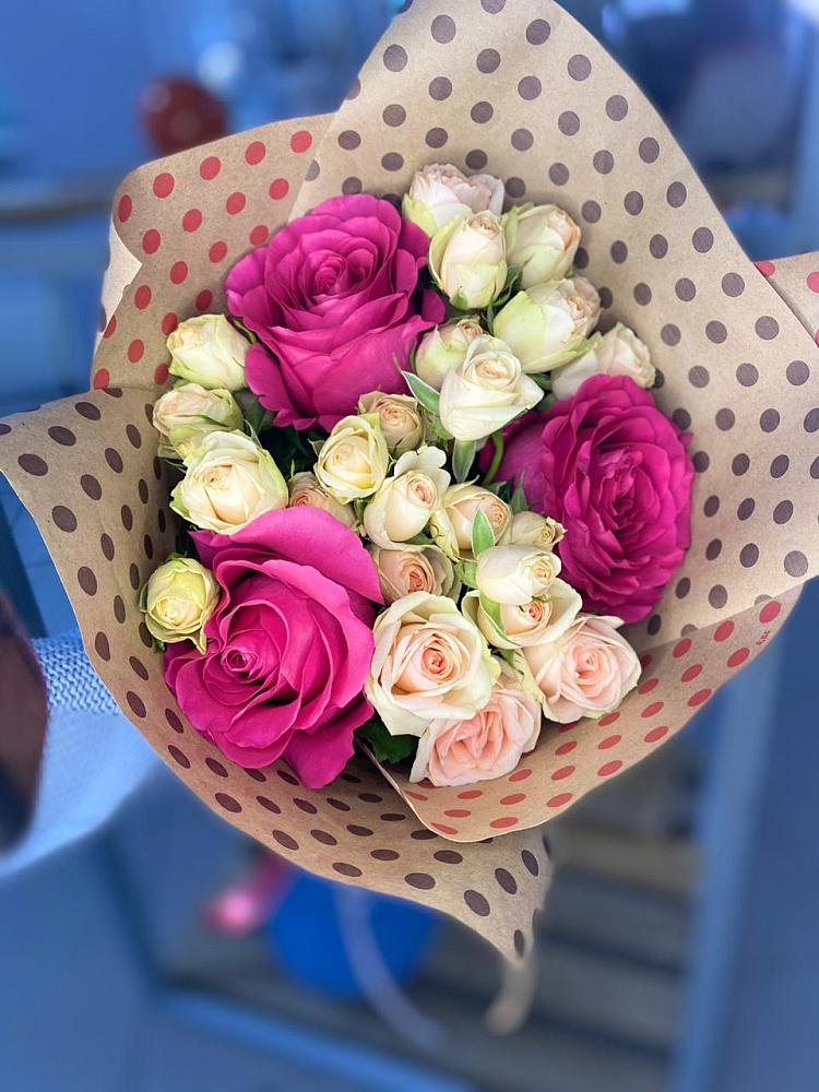 Букет цветов из: Розы в Шугарово