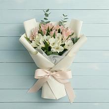 Букет цветов из:  Альстромерии #REPLACE_PRED# Шугарово