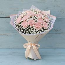 Букет цветов из:  Гвоздики в Шугарово