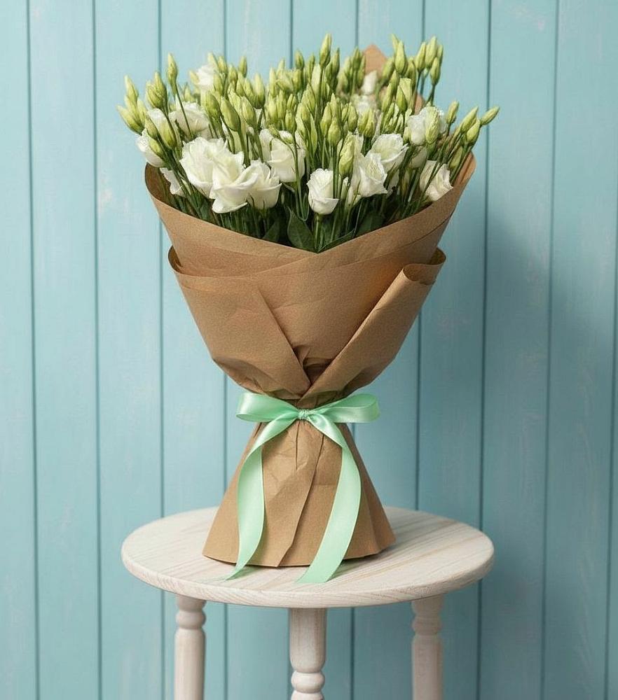 Букет цветов из: Лизиантусы в Шугарово