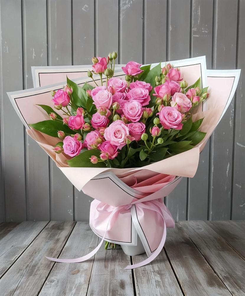 Букет Розовый кустик в Шугарово