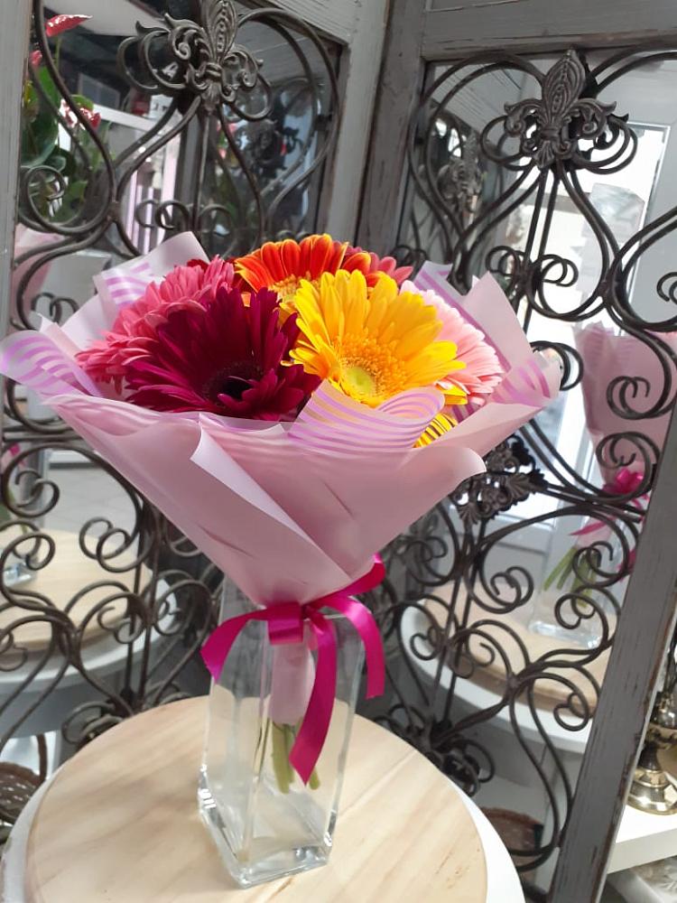 Букет цветов из: Герберы в Шугарово