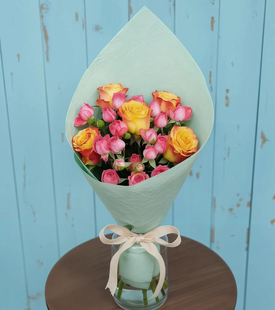 Букет цветов из: Розы в Шугарово