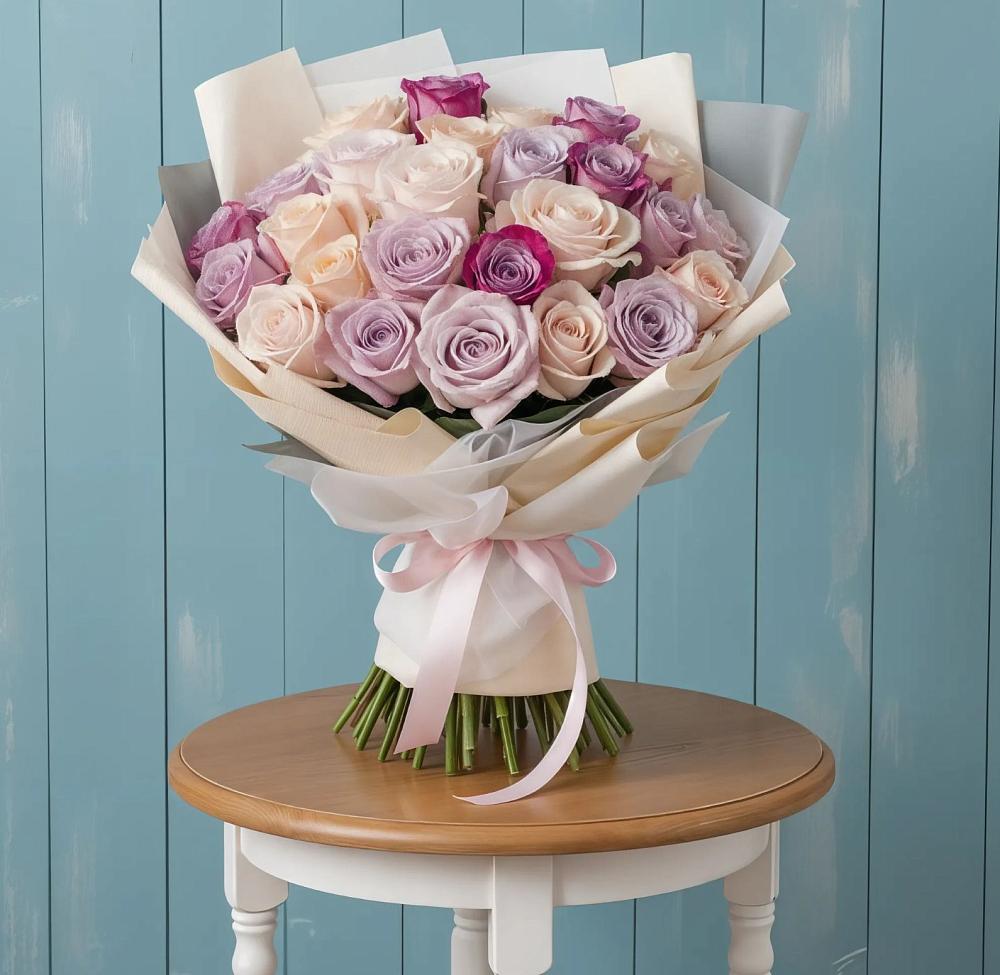 Букет цветов из: Розы в Шугарово