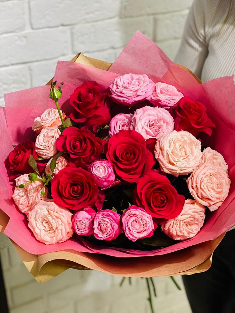 Букет цветов из: Розы в Шугарово