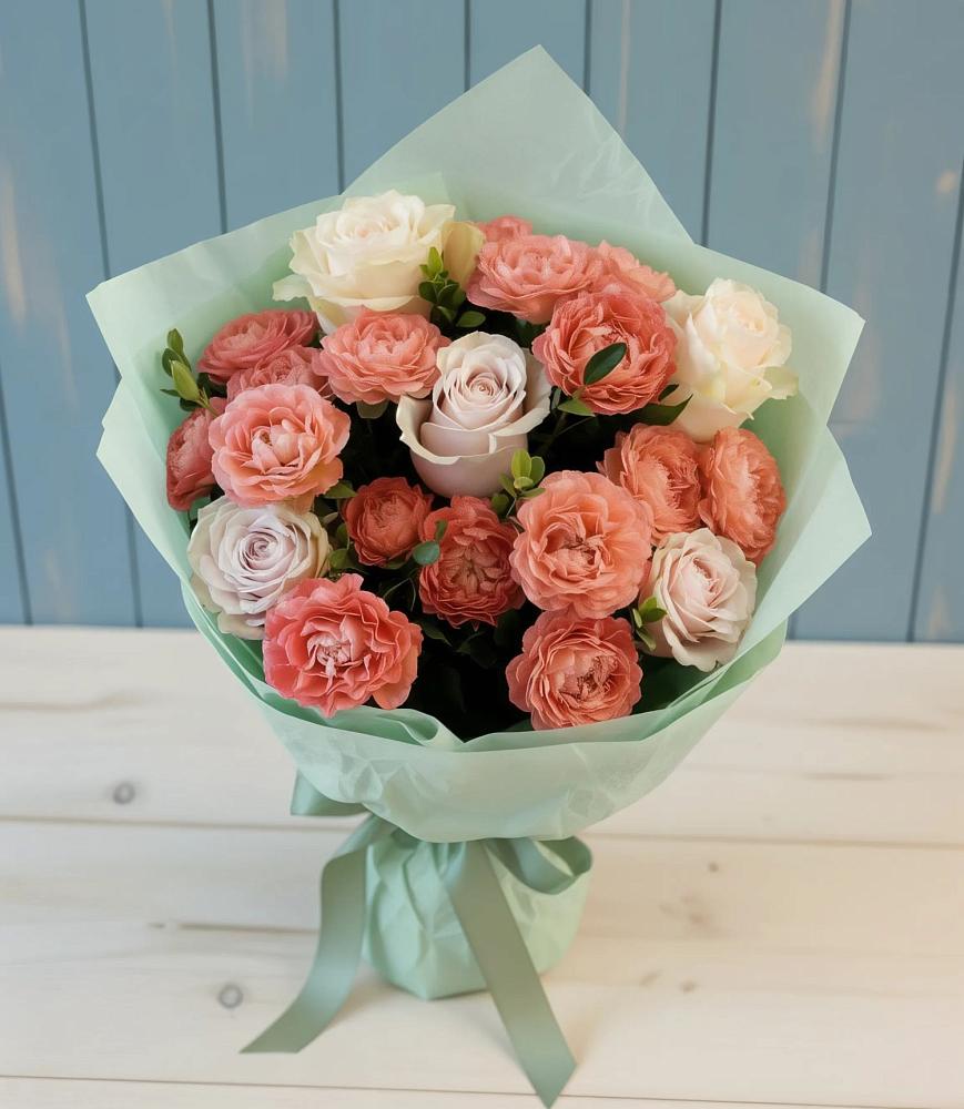 Букет цветов из: Розы в Шугарово