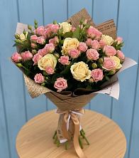 Букет цветов из:  Розы в Шугарово