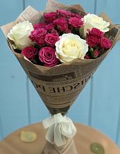 Букет цветов из:  Розы в Шугарово