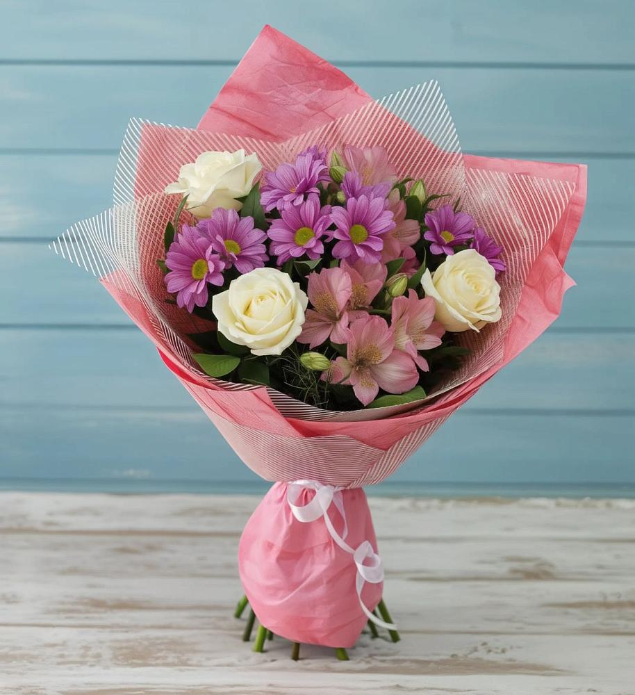 Букет цветов из: Герберы в Шугарово