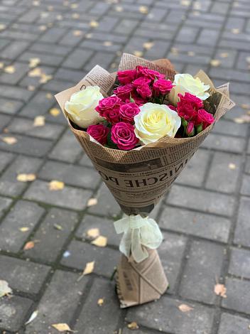 Букет цветов из: Розы в Шугарово