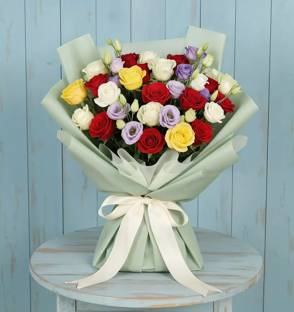 Букет цветов из: Розы в Шугарово