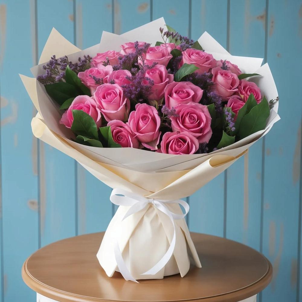 Букет цветов из: Розы в Шугарово