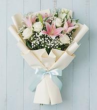 Букет цветов из:  Лилии #REPLACE_PRED# Шугарово
